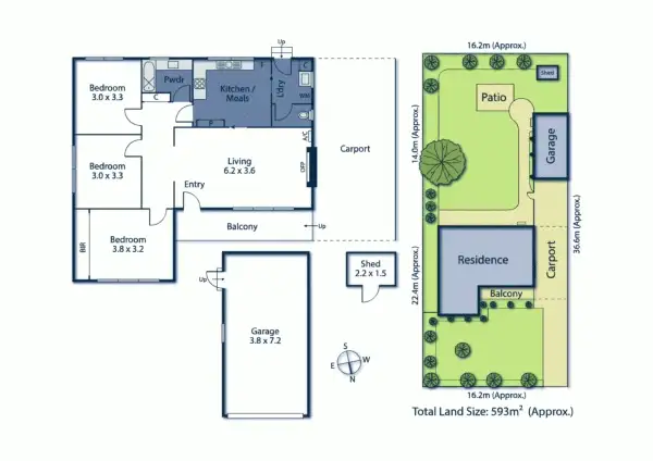 Floorplan of Homely house listing, 9 Kendall Street, Nunawading VIC 3131