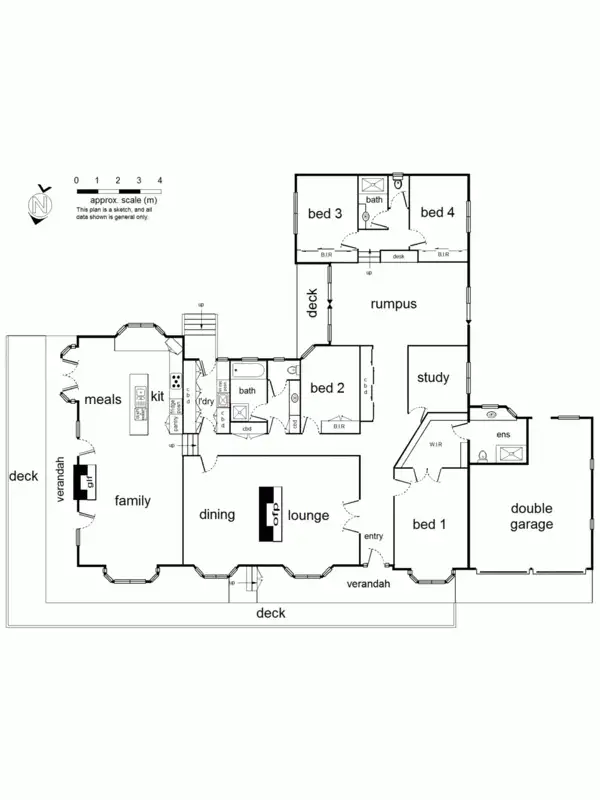 Floorplan of Homely house listing, 20-22 Kerry Road, Warranwood VIC 3134