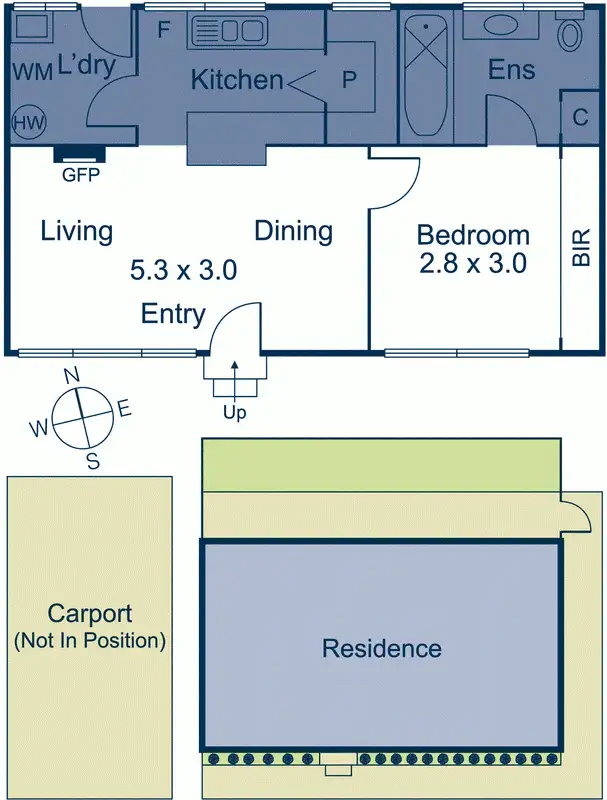 Floorplan of Homely unit listing, 3/13 Glen Valley Road, Forest Hill VIC 3131