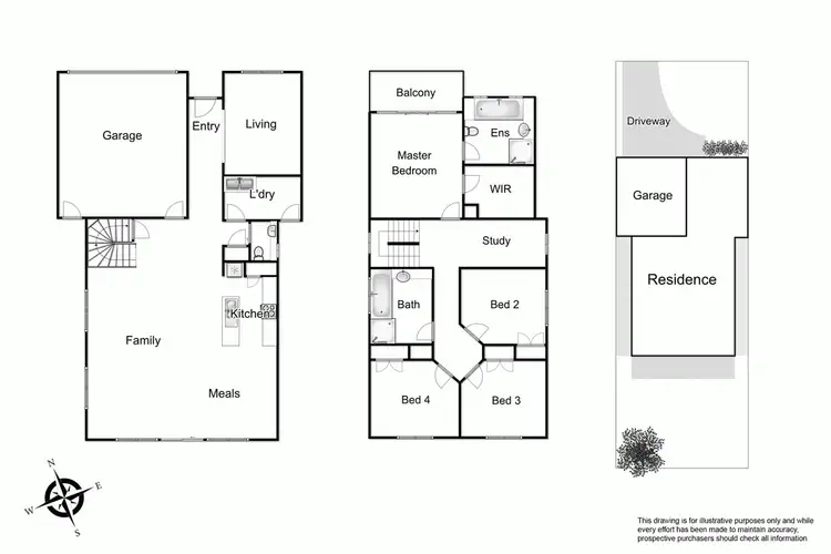 Floorplan of Homely house listing, 48 Edgeware Close, Pakenham VIC 3810