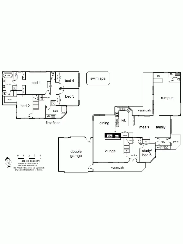 Floorplan of Homely house listing, Address available on request