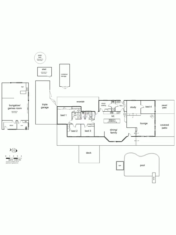 Floorplan of Homely house listing, Address available on request