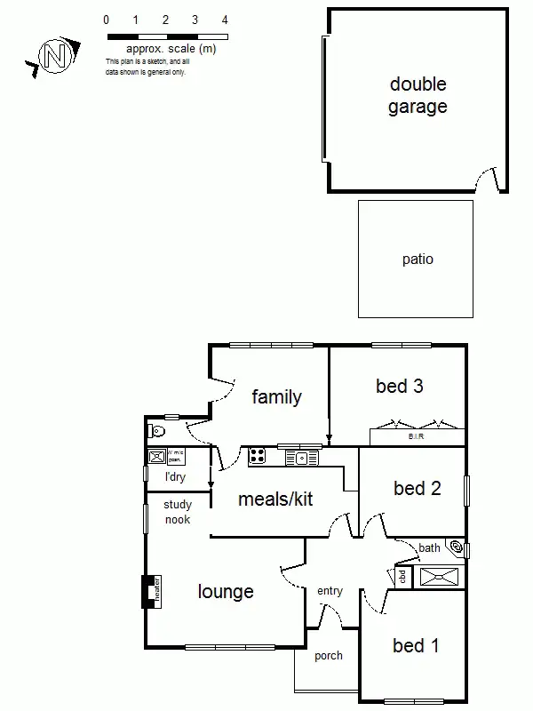 Floorplan of Homely house listing, Address available on request
