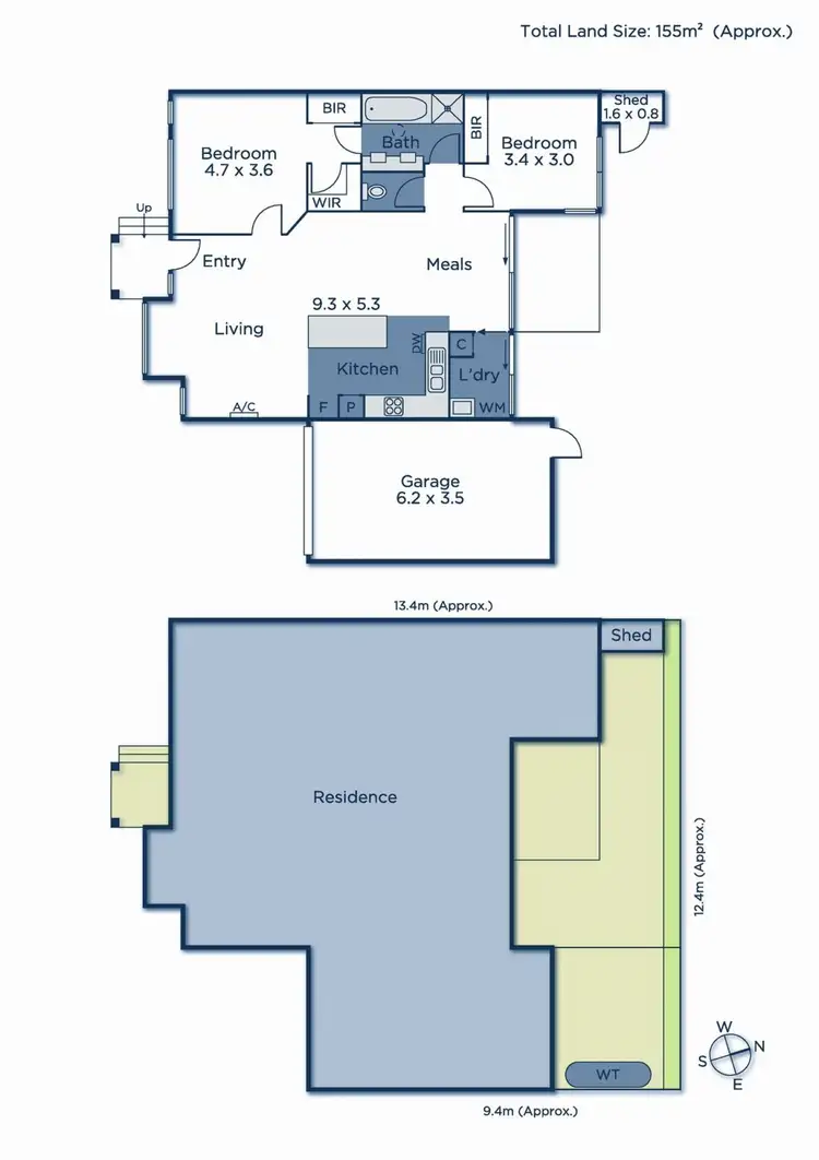Floorplan of Homely unit listing, 2/3 Kingsclere Street, Vermont VIC 3133