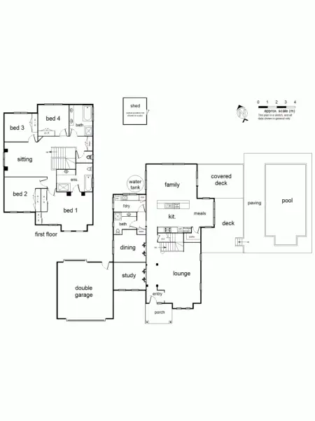 Floorplan of Homely house listing, Address available on request