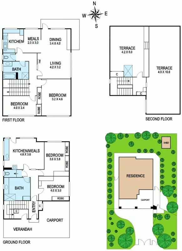 Floorplan of Homely house listing, 5 Alan Street, Blackburn South VIC 3130
