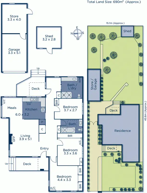 Floorplan of Homely house listing, 21 Lalwa Street, Blackburn VIC 3130