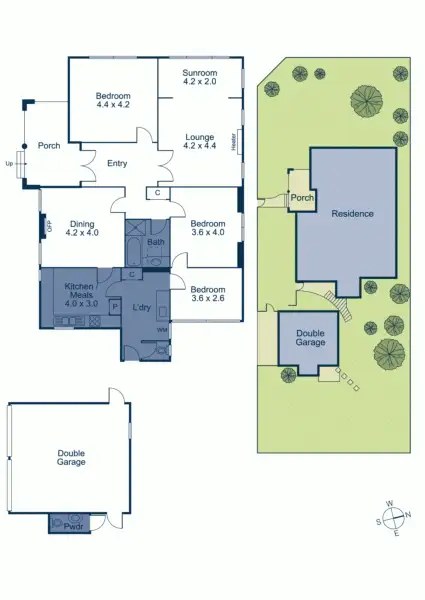 Floorplan of Homely house listing, 76 Dorking Road, Box Hill North VIC 3129