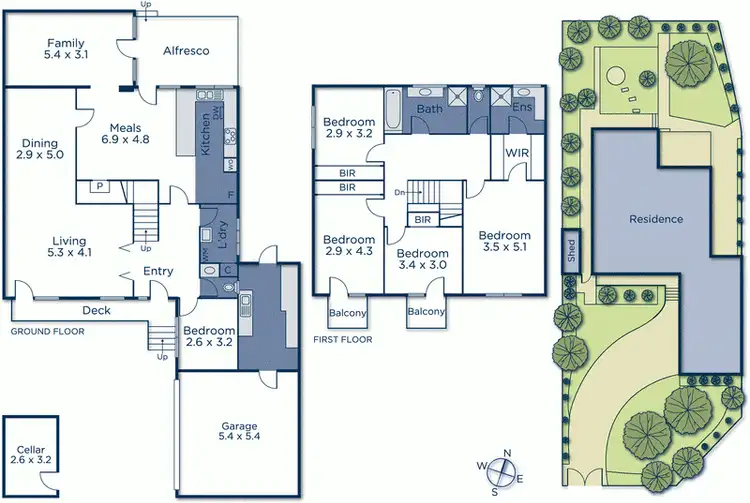 Floorplan of Homely house listing, 19 Oravel Street, Balwyn North VIC 3104
