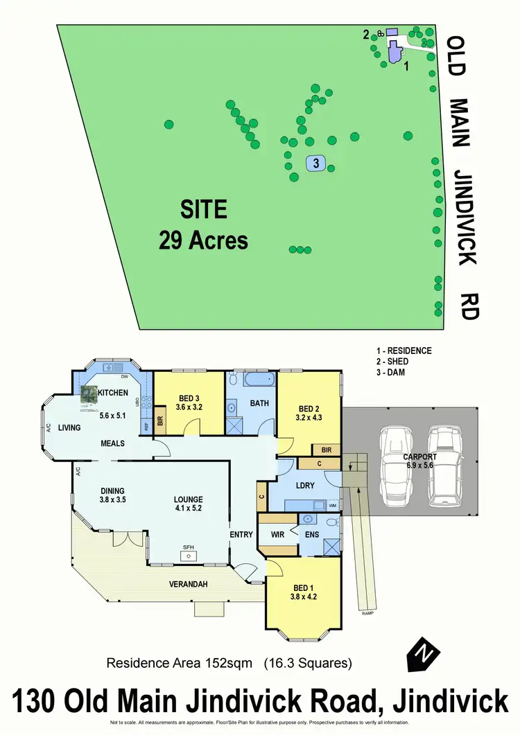 Floorplan of Homely rural property listing, 130 Old Main Jindivick Road, Jindivick VIC 3818