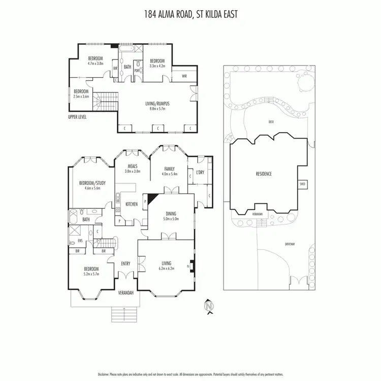 Floorplan of Homely house listing, 184 Alma Road, St Kilda East VIC 3183