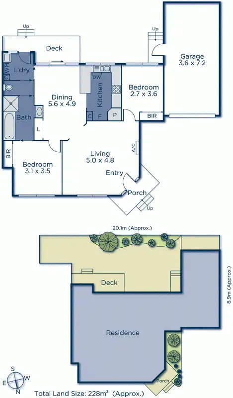 Floorplan of Homely unit listing, 2/484 Dorset Road, Boronia VIC 3155