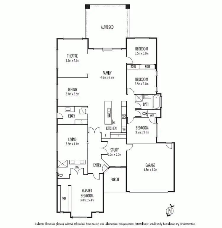Floorplan of Homely house listing, 9 Lotus Drive, Botanic Ridge VIC 3977