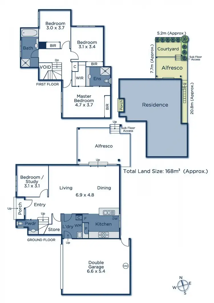 Floorplan of Homely townhouse listing, 5/19 Leslie Street, Donvale VIC 3111