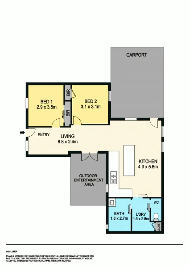 Floorplan of Homely house listing, 103 Stawell Street, Ballarat East VIC 3350