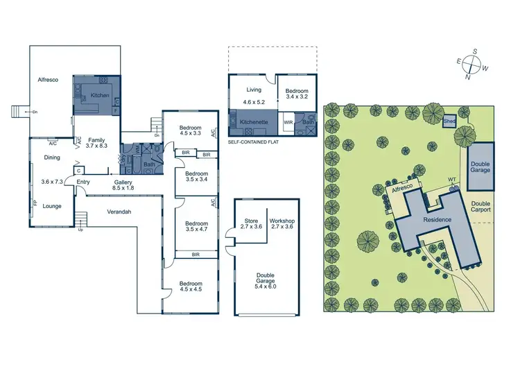 Floorplan of Homely house listing, 358-360 Mount Dandenong Road, Croydon VIC 3136