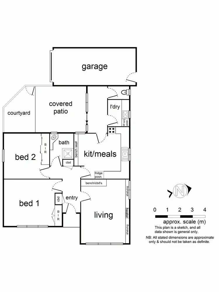 Floorplan of Homely unit listing, Address available on request