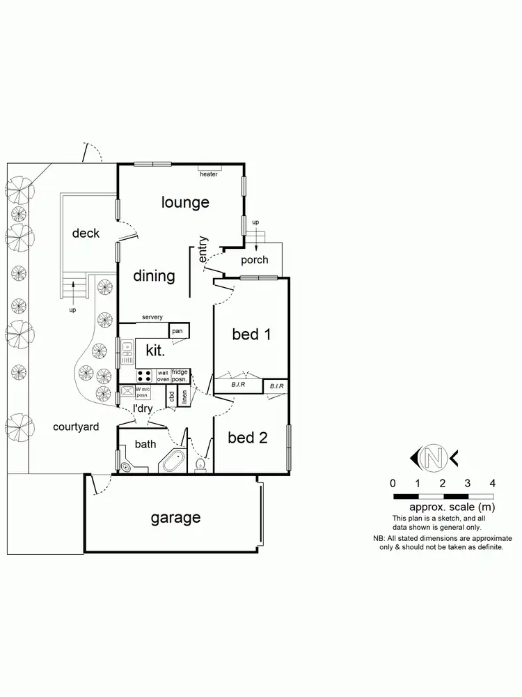 Floorplan of Homely unit listing, Address available on request