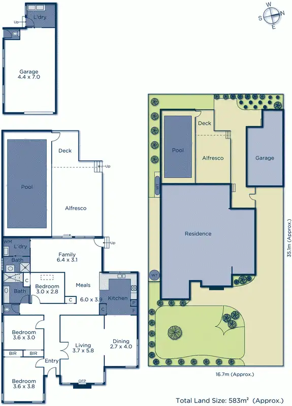 Floorplan of Homely house listing, 17 Wavell Street, Box Hill VIC 3128
