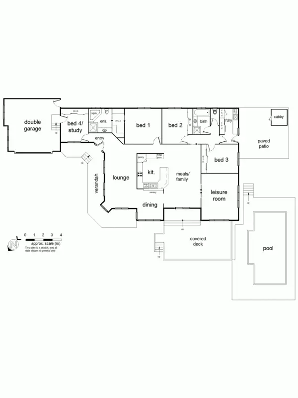 Floorplan of Homely house listing, 6 Coventry Place, Chirnside Park VIC 3116