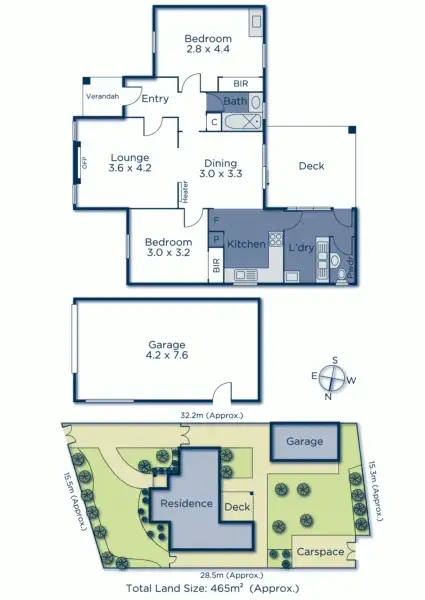 Floorplan of Homely house listing, 44 Doncaster East Road, Mitcham VIC 3132
