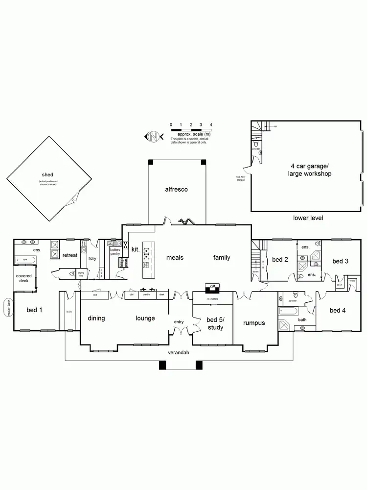 Floorplan of Homely house listing, Address available on request