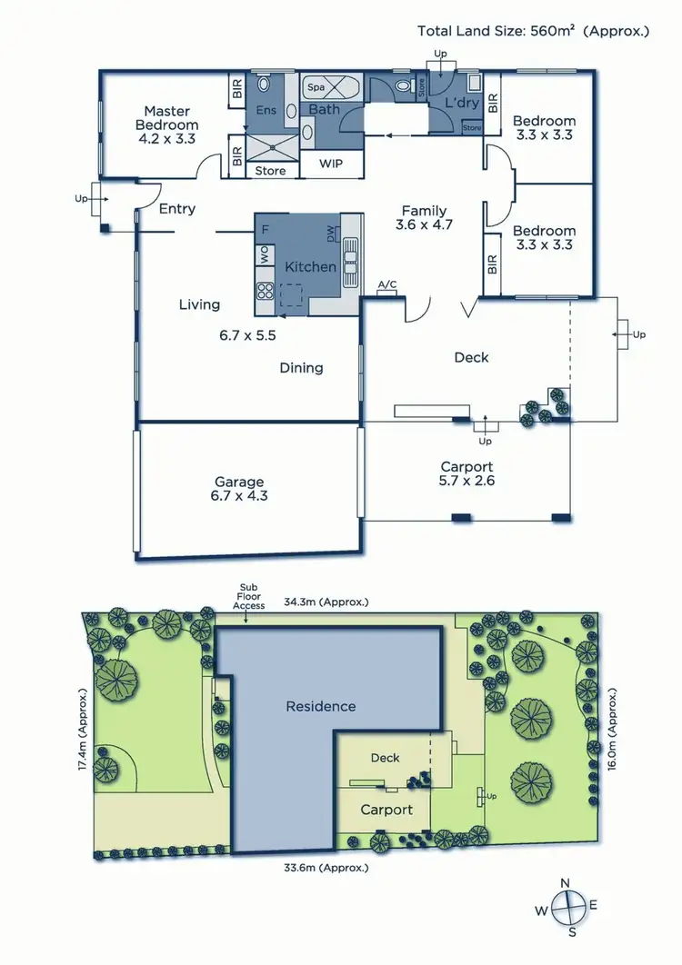 Floorplan of Homely house listing, 47 Glebe Street, Forest Hill VIC 3131