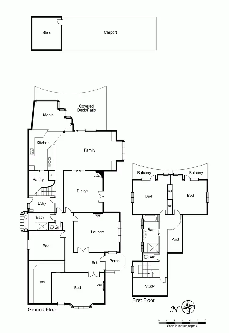 Floorplan of Homely house listing, 392 St Kilda Street, Brighton VIC 3186