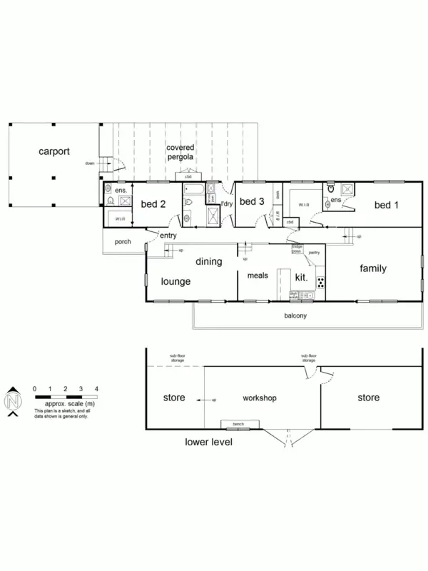 Floorplan of Homely house listing, 17 St Denys, Wonga Park VIC 3115
