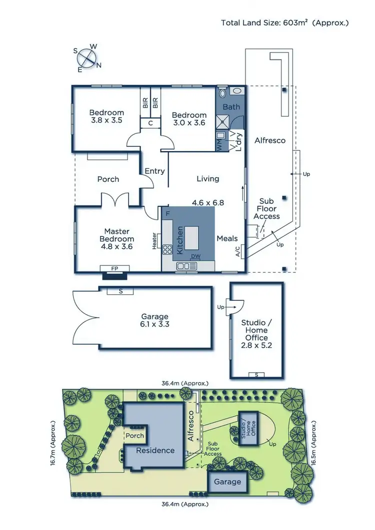 Floorplan of Homely house listing, 3 Basingstoke Road, Mitcham VIC 3132