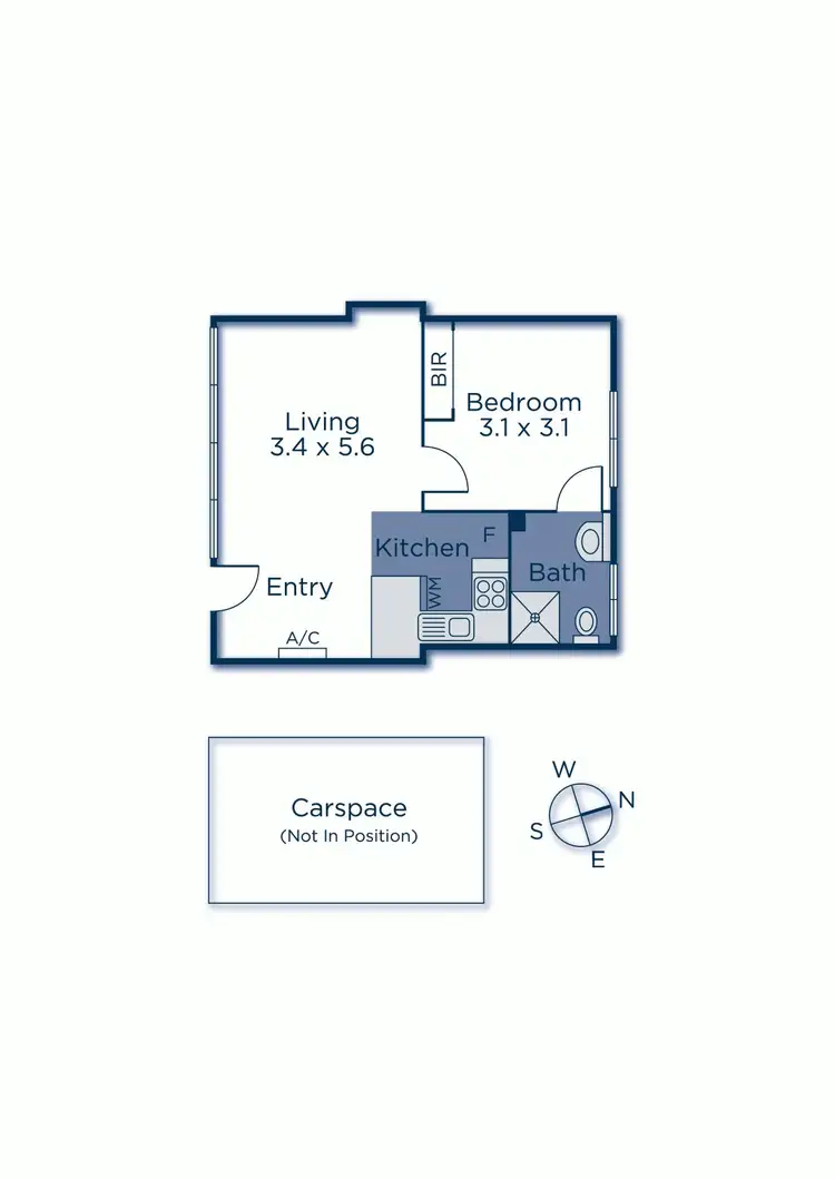 Floorplan of Homely apartment listing, 6/23 Hawthorn Grove, Hawthorn VIC 3122