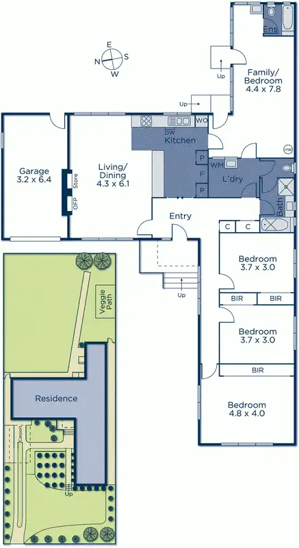 Floorplan of Homely house listing, 1 Joyce Street, Nunawading VIC 3131