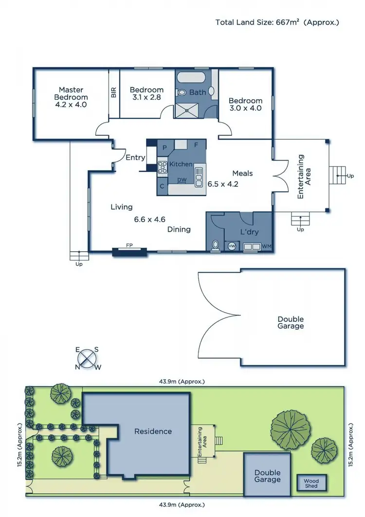 Floorplan of Homely house listing, 4 Patricia Road, Blackburn VIC 3130