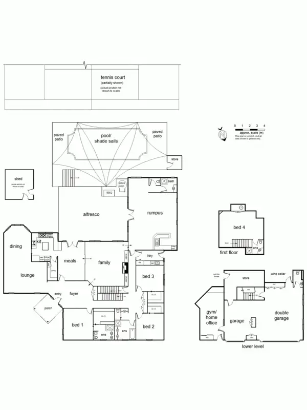 Floorplan of Homely house listing, 1 Alder Court, Park Orchards VIC 3114
