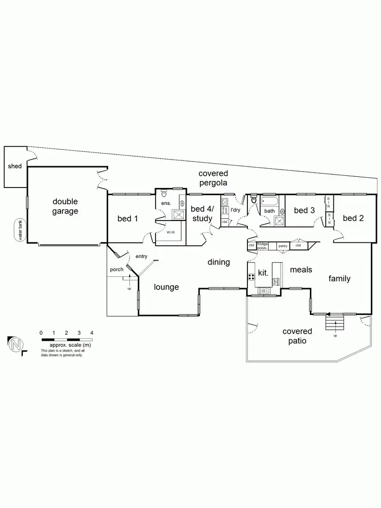 Floorplan of Homely house listing, Address available on request