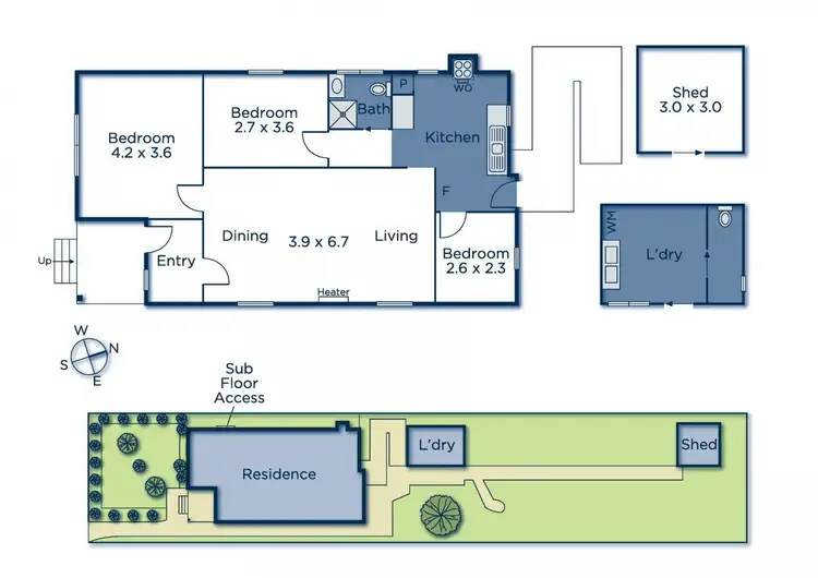 Floorplan of Homely house listing, 54 Medway Street, Box Hill North VIC 3129