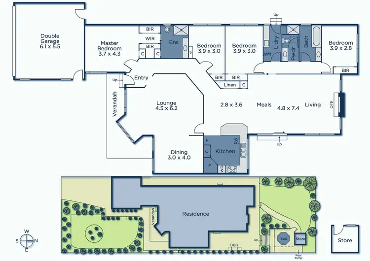 Floorplan of Homely house listing, 31 Yongala Street, Balwyn VIC 3103