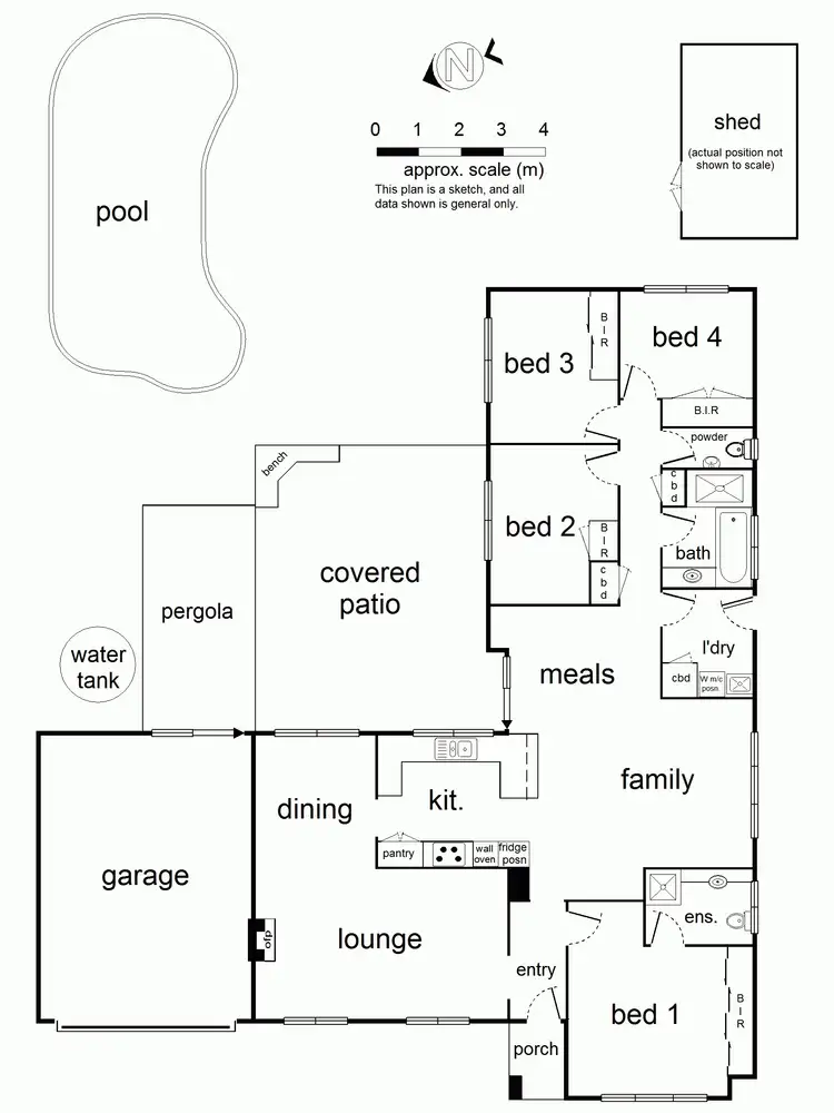 Floorplan of Homely house listing, Address available on request