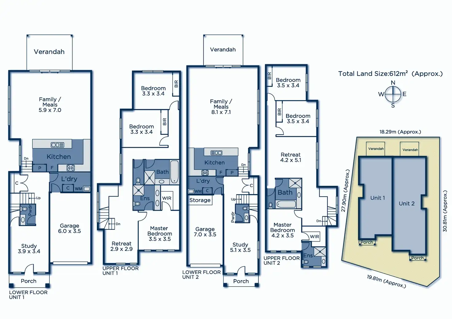 Floorplan of Homely land listing, 419 Middleborough Road, Box Hill VIC 3128
