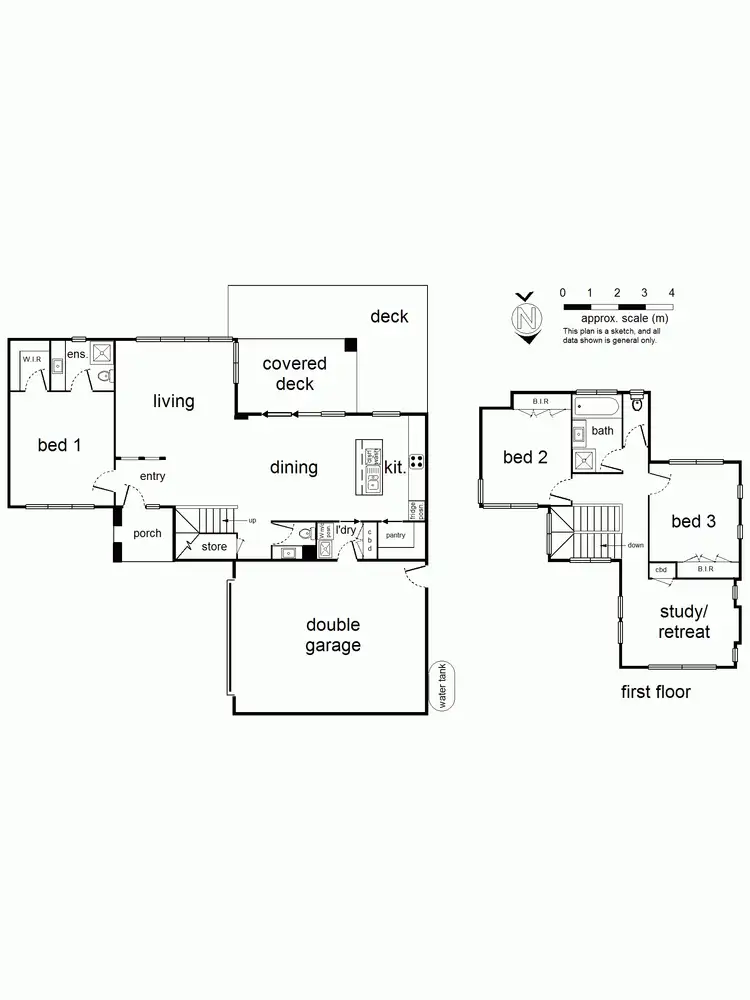 Floorplan of Homely townhouse listing, Address available on request