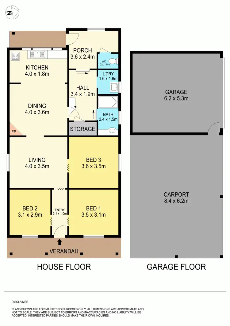 Floorplan of Homely house listing, 22 Queen Street South, Ballarat East VIC 3350