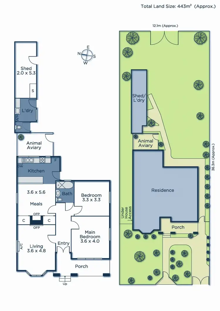 Floorplan of Homely house listing, 311 Mitcham Road, Mitcham VIC 3132