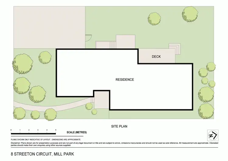 Floorplan of Homely house listing, 8 Streeton Circuit, Mill Park VIC 3082