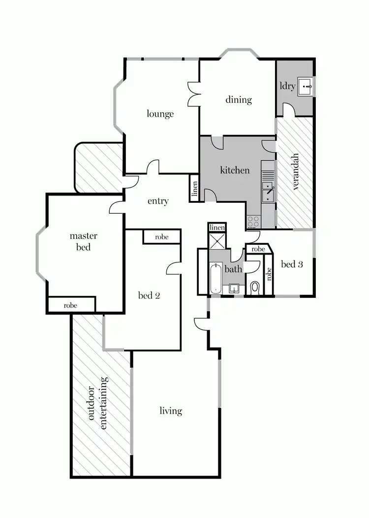 Floorplan of Homely house listing, 16 St Aidans Drive, Lake Wendouree VIC 3350
