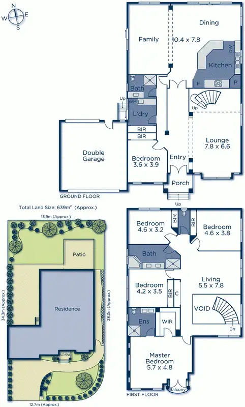 Floorplan of Homely house listing, 19 Ritz Street, Vermont South VIC 3133