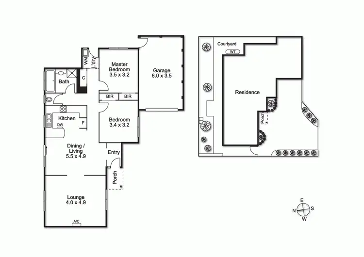 Floorplan of Homely house listing, 2/46 Howard Street, Reservoir VIC 3073
