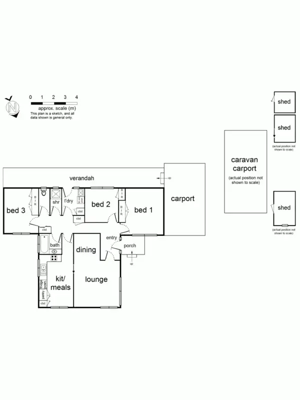 Floorplan of Homely house listing, 10 Minkara Court, Croydon VIC 3136