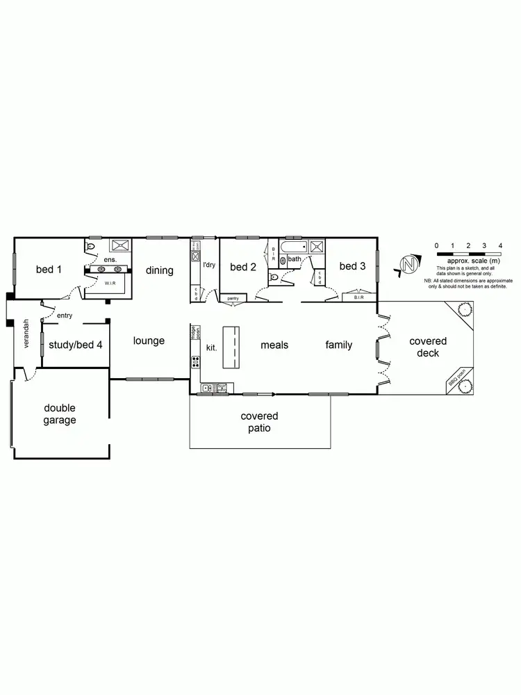 Floorplan of Homely house listing, Address available on request