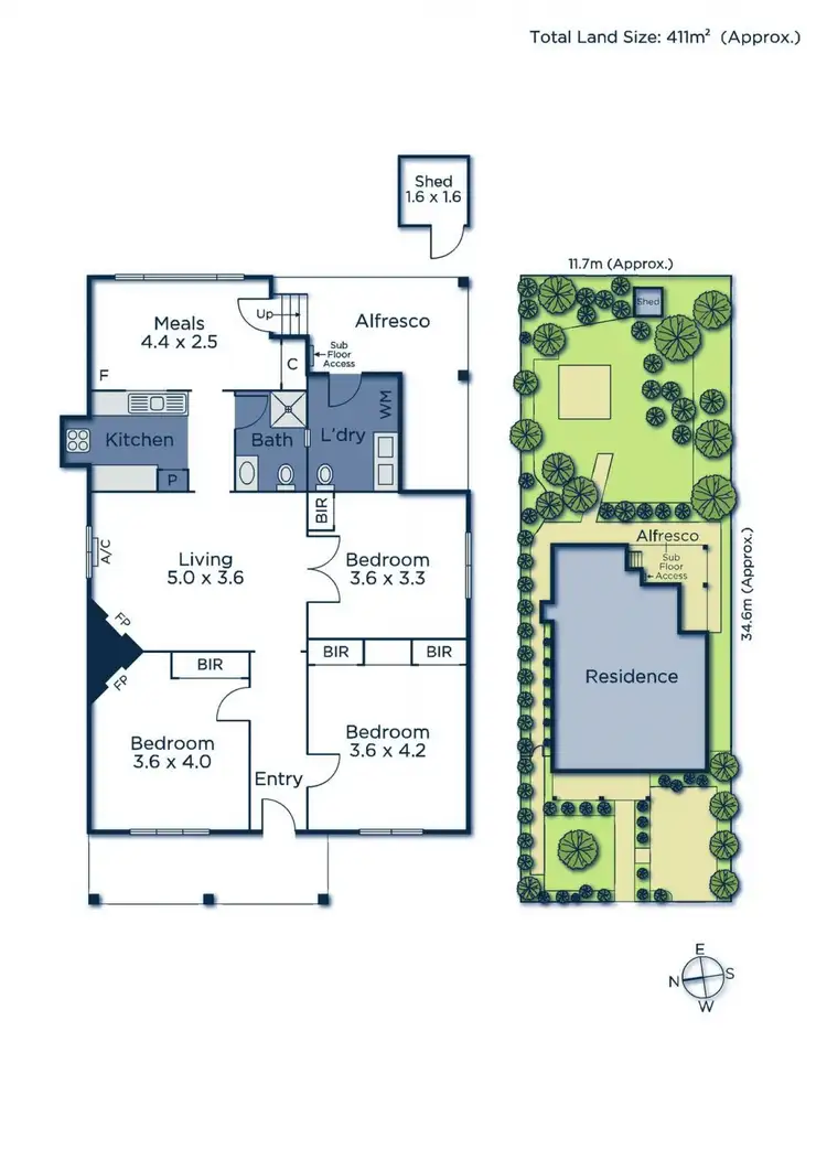 Floorplan of Homely house listing, 5 Anderson Street, Surrey Hills VIC 3127