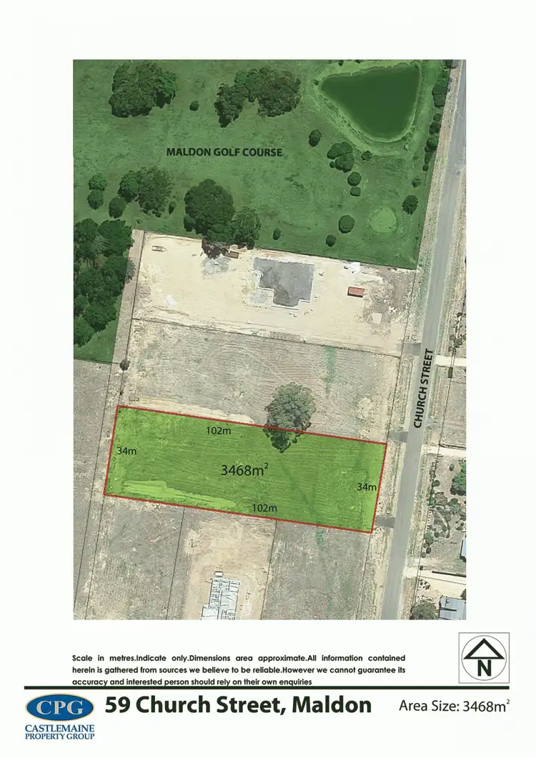 Floorplan of Homely land listing, 59 Church Street, Maldon VIC 3463